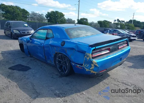 2023 Dodge Challenger R/T из США, поврежденный, VIN 2C3CDZBT6PH610914